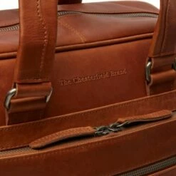 Chesterfield Singapore Laptoptas 15" Schoudertas Cognac 11 Chesterfield Singapore Laptoptas 15" Schoudertas Cognac -NL Rugzak Verkoopwinkel image 4 4 2