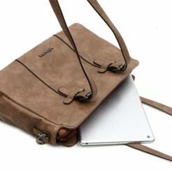 Wimona Angelina Schoudertas Taupe -NL Rugzak Verkoopwinkel img 2220