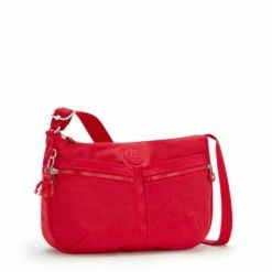 Kipling Izellah Schoudertas Red Rouge 10 Kipling Izellah Schoudertas Red Rouge -NL Rugzak Verkoopwinkel izellah red rouge 4