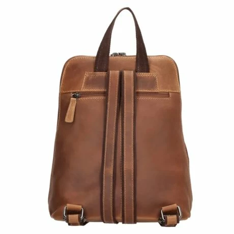 Hide & Stitches Japura Rugzak Cognac 20824 5 Hide & Stitches Japura Rugzak Cognac 20824 - Afbeelding 3