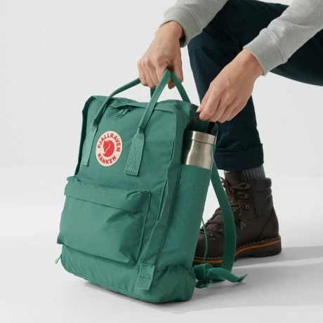 Fjallraven Fjällräven Kanken Rugzak Arctic Green - Spicy Orange 9 Fjallraven Fjällräven Kanken Rugzak Arctic Green - Spicy Orange - Afbeelding 7