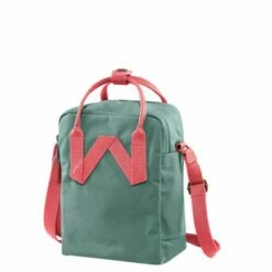 Fjallraven Fjällräven Kanken Sling Shoulderbag Frost Green-Peach Pink -NL Rugzak Verkoopwinkel kanken sling 23797 664 319 b main fjr