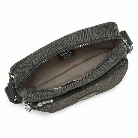 Kipling Abanu Medium Crossbody Black Peppery 7 Kipling Abanu Medium Crossbody Black Peppery - Afbeelding 5