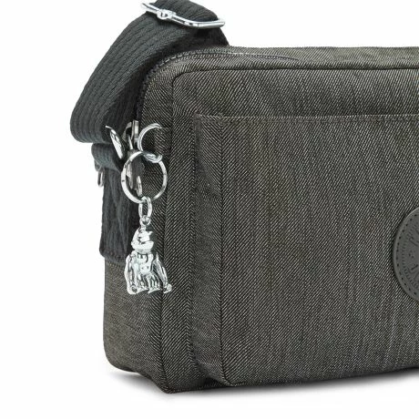 Kipling Abanu Medium Crossbody Black Peppery 8 Kipling Abanu Medium Crossbody Black Peppery - Afbeelding 6