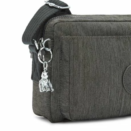 Kipling Abanu Medium Crossbody Black Peppery 6 Kipling Abanu Medium Crossbody Black Peppery - Afbeelding 4