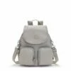 Kipling Firefly Up Backpack Grey Gris -NL Rugzak Verkoopwinkel kipling firefly up grey gris 1