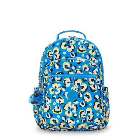 Kipling Seoul Rugzak Leopard Floral 3 Kipling Seoul Rugzak Leopard Floral