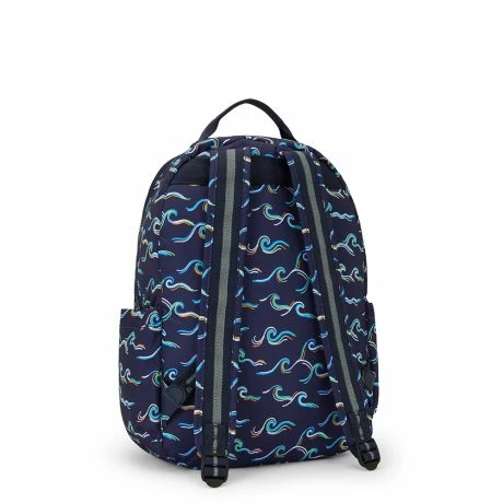 Kipling Seoul Rugzak Fun Ocean 6 Kipling Seoul Rugzak Fun Ocean - Afbeelding 4