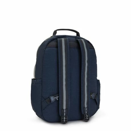 Kipling Seoul Rugzak True Blue Grey 12 Kipling Seoul Rugzak True Blue Grey - Afbeelding 10