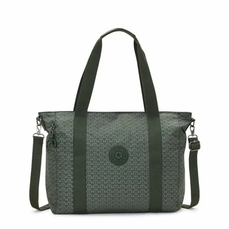 Kipling Asseni Draagtas Sign Green 3 Kipling Asseni Draagtas Sign Green