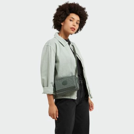 Kipling Abanu Mini Crossbody Sign Green 7 Kipling Abanu Mini Crossbody Sign Green - Afbeelding 5