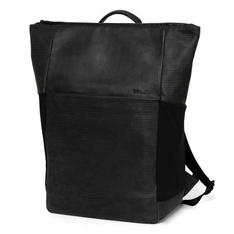 Salzen Vertiplorer Plain Backpack Leather Aligned Smoke 4 Salzen Vertiplorer Plain Backpack Leather Aligned Smoke - Afbeelding 2
