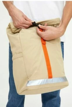 Lefrik Lars Roll Backpack 15,6" Vandra Stone Ripstop -NL Rugzak Verkoopwinkel lefrik aw22 220574 copia