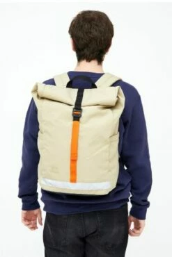 Lefrik Lars Roll Backpack 15,6" Vandra Stone Ripstop -NL Rugzak Verkoopwinkel lefrik ss23 drop 136279 copia