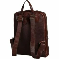Leonhard Heyden Cambridge Rugzak Red Brown -NL Rugzak Verkoopwinkel leonhard heyden cambridge 5269 rucksack 2 2