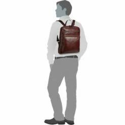 Leonhard Heyden Cambridge Rugzak Red Brown -NL Rugzak Verkoopwinkel leonhard heyden cambridge 5269 rucksack 6 2