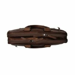 Chesterfield Seth Business Schoudertas 15" Brown -NL Rugzak Verkoopwinkel leren laptoptas bruin seth 3