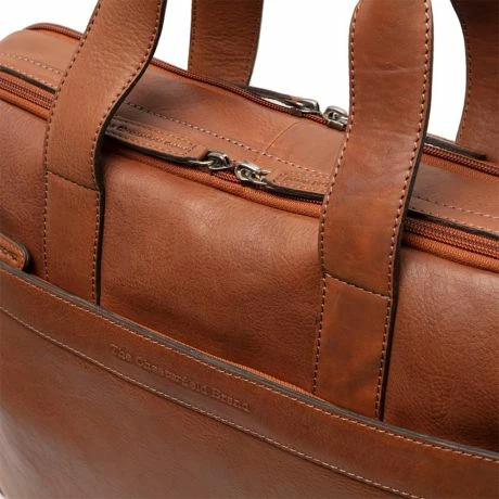 Chesterfield Soft Class Arizona Laptoptas 15" Cognac 6 Chesterfield Soft Class Arizona Laptoptas 15" Cognac - Afbeelding 4
