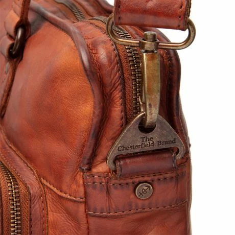 Chesterfield Black Label Richmond Laptoptas 15" Cognac 7 Chesterfield Black Label Richmond Laptoptas 15" Cognac - Afbeelding 5