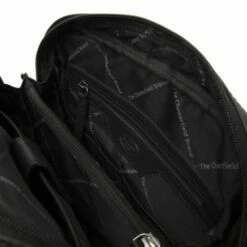 Chesterfield Borneo Rugtas Black -NL Rugzak Verkoopwinkel leren rugzak zwart borneo 1