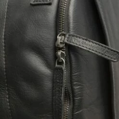 Chesterfield Calgary Rugzak 15" Black -NL Rugzak Verkoopwinkel leren rugzak zwart calgary 2