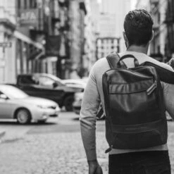 Chesterfield Rich Rugzak Black -NL Rugzak Verkoopwinkel leren rugzak zwart rich 2