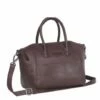 Chesterfield Clara Schoudertas Brown -NL Rugzak Verkoopwinkel leren schoudertas bruin clara