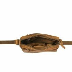 Chesterfield Blair Schoudertas Cognac -NL Rugzak Verkoopwinkel leren schoudertas cognac blair 1