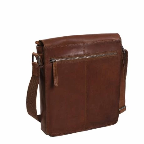 Chesterfield Eli Schoudertas Cognac 4 Chesterfield Eli Schoudertas Cognac - Afbeelding 2