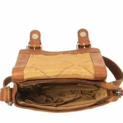 Chesterfield Jesse Schoudertas Cognac -NL Rugzak Verkoopwinkel leren schoudertas cognac jesse 2