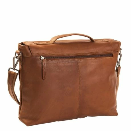 Chesterfield Jules Schoudertas Cognac 4 Chesterfield Jules Schoudertas Cognac - Afbeelding 2