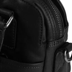 Chesterfield Bilbao Schoudertas Black -NL Rugzak Verkoopwinkel leren schoudertas zwart bilbao 3