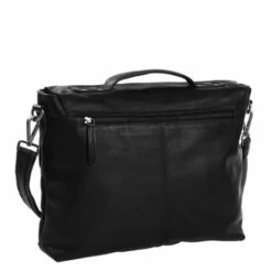 Chesterfield Jules Schoudertas Black 8 Chesterfield Jules Schoudertas Black -NL Rugzak Verkoopwinkel leren schoudertas zwart jules 4