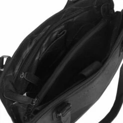 Chesterfield Flint Schoudertas Black -NL Rugzak Verkoopwinkel leren schoudertas zwart manon 1 1