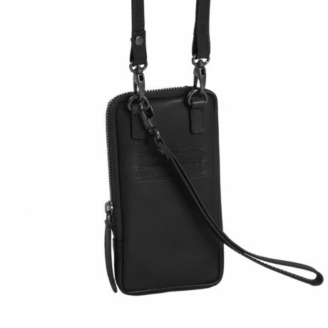 Chesterfield Madrid Phonebag Schoudertas Black 4 Chesterfield Madrid Phonebag Schoudertas Black - Afbeelding 2