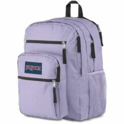 JanSport Big Student Backpack 15" Pastel Lilac 8 JanSport Big Student Backpack 15" Pastel Lilac -NL Rugzak Verkoopwinkel lilac zijkant 1