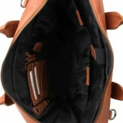 Plevier Lloyd Enkelvaks Laptoptas 17.3 Inch Cognac -NL Rugzak Verkoopwinkel lloyd 2