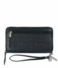 LouLou Essentiels SLB Classic Croc RFID Wallet Black 7 LouLou Essentiels SLB Classic Croc RFID Wallet Black -NL Rugzak Verkoopwinkel loulou slb149lg portemonee groot classycroc zwart 2 600