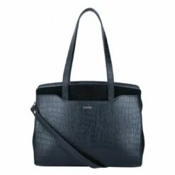 LouLou Essentiels Classy Croc Laptop Schoudertas 13" Black