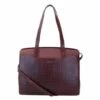 LouLou Essentiels Classy Croc Laptop Schoudertas 13" Cacao -NL Rugzak Verkoopwinkel loulou 04laptopbag classy croc cacao 1 600