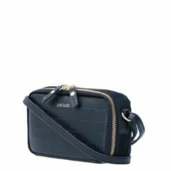 LouLou Essentiels Classy Croc Black -NL Rugzak Verkoopwinkel loulou 04mobilebag classy croc black 2 600