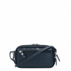 LouLou Essentiels Classy Croc Black -NL Rugzak Verkoopwinkel loulou 04mobilebag classy croc black 3 600