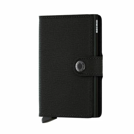 Secrid Mini Wallet Portemonnee Crisple Black 3 Secrid Mini Wallet Portemonnee Crisple Black