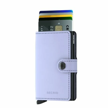 Secrid Mini Wallet Portemonnee Matte Lilac Black 4 Secrid Mini Wallet Portemonnee Matte Lilac Black - Afbeelding 2