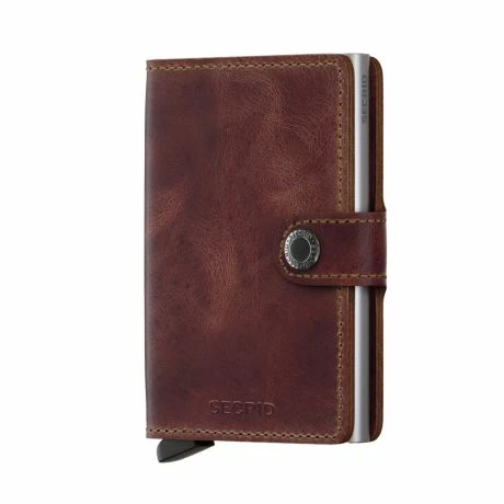 Secrid Mini Wallet Portemonnee Vintage Brown 3 Secrid Mini Wallet Portemonnee Vintage Brown