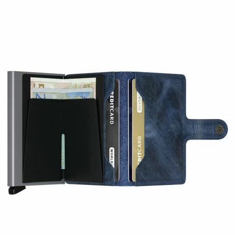 Secrid Mini Wallet Portemonnee Vintage Blue - Afbeelding 3
