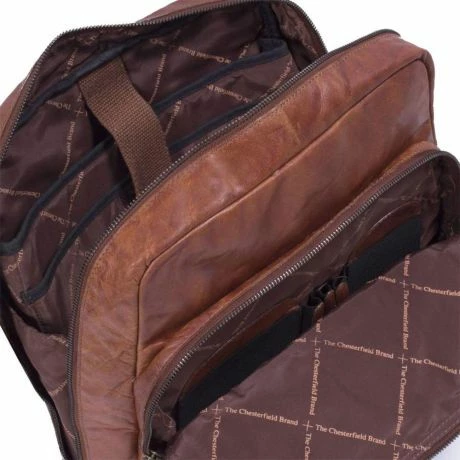 Chesterfield Mack Laptop Rugzak 15.4'' Cognac 6 Chesterfield Mack Laptop Rugzak 15.4'' Cognac - Afbeelding 4