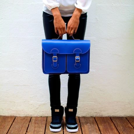 OldSchool Bags Schooltas Extra Large Marine Blauw 7 OldSchool Bags Schooltas Extra Large Marine Blauw - Afbeelding 5