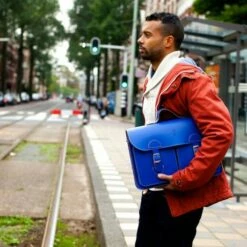 OldSchool Bags Schooltas Extra Large Aqua -NL Rugzak Verkoopwinkel mg 3642 2