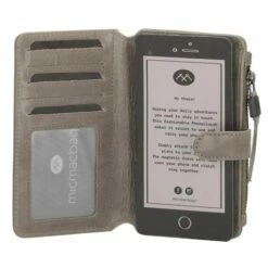 Micmacbags Porto Telefoontasje Grijs -NL Rugzak Verkoopwinkel micmacbags phoneclutch grijs 6